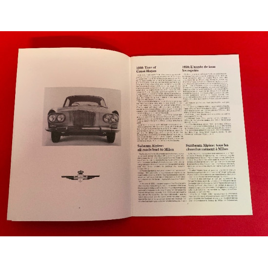 The Sunbeam Venezia Superleggera 1963-1966