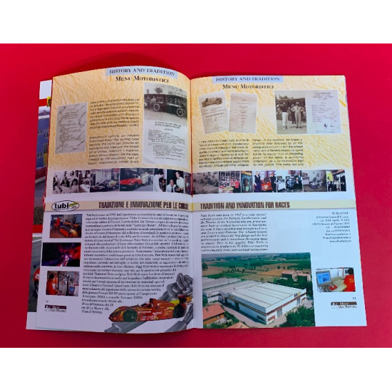 Menu Dei Motori 1999 - Signed