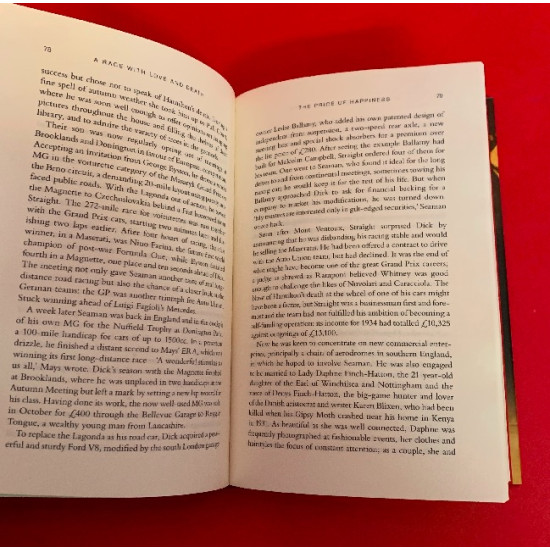 A Race With Love and Death - The Story of Britain's First Great Grand Prix Driver, Richard Seaman A Race With Love and Death - The Story of Britain's First Great Grand Prix Driver, Richard Seaman