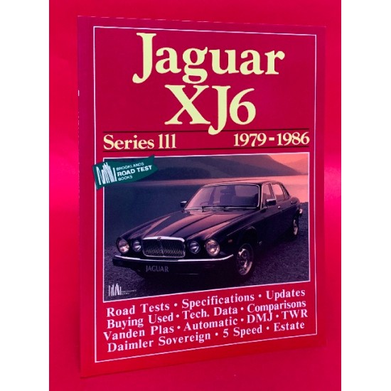 Jaguar XJ6 Series III 1979-1986 - Brooklands Road Test Books