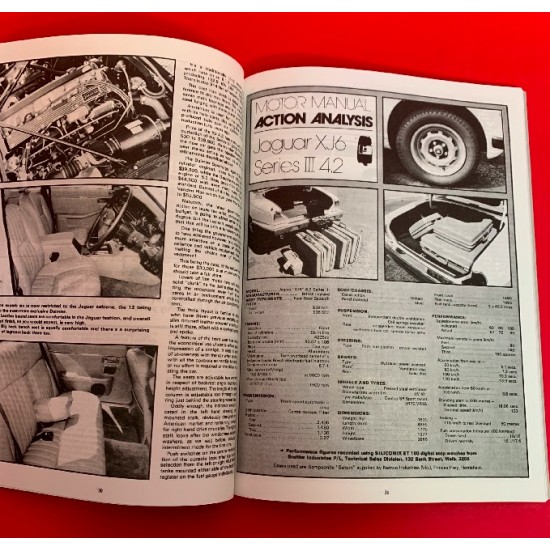 Jaguar XJ6 Series III 1979-1986 - Brooklands Road Test Books