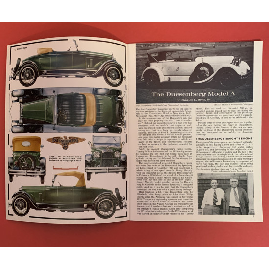 Profile Publications No 57: The Duesenberg Model A