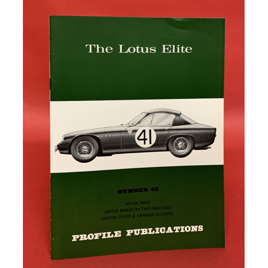 Profile Publications No 48: The Lotus Elite