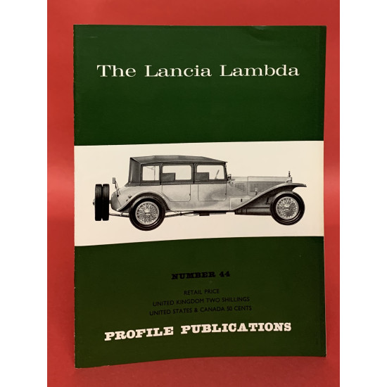 Profile Publications No 44: The Lancia Lambda
