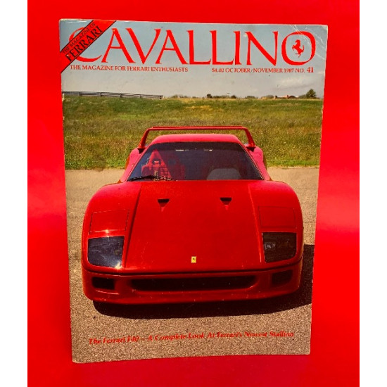 Cavallino Magazine No 41 October / November 1987 - Newsstand Edition Cavallino Magazine No 41 October / November 1987 - Newsstand Edition