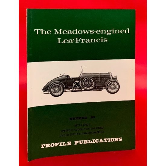 Profile Publications No 82: The Meadows-Engined Lea-Francis