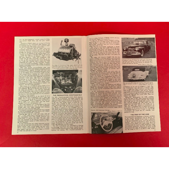 Profile Publications No 88: The Lincoln Continental, 1940-1948 Profile Publications No 88: The Lincoln Continental, 1940-1948