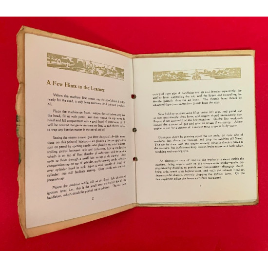 Triumph - Hints & Tips for Motor Cyclists