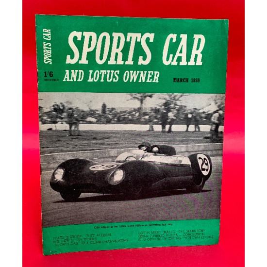 Sports Car and Lotus Owner March 1959