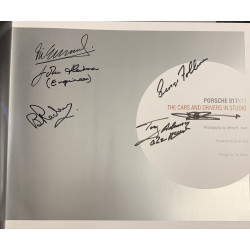 Porsche 917 X17: The Cars and Drivers in Studio - Multi Signed
