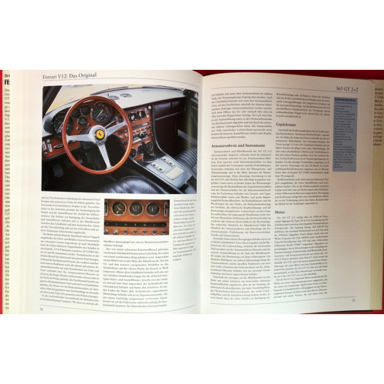 Das Original Ferrari V12 Alle Frontmotormodelle 1965 - 1973