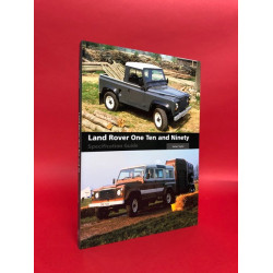 Land Rover One Ten and Ninety - Specification Guide