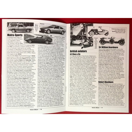 Voisin Album and other cars by aviators