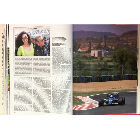 Autocourse 1991 - 1992 signed by Nigel Mansell Autocourse 1991 - 1992 signed by Nigel Mansell