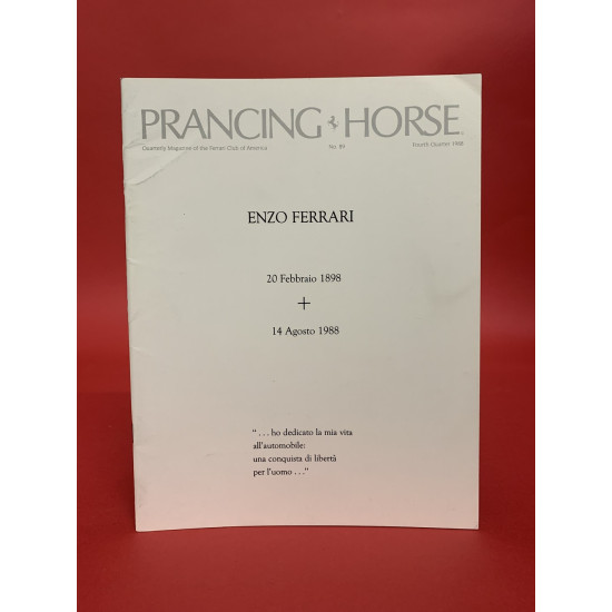 Prancing Horse No 89 Fourth Quarter 1988 Prancing Horse No 89 Fourth Quarter 1988