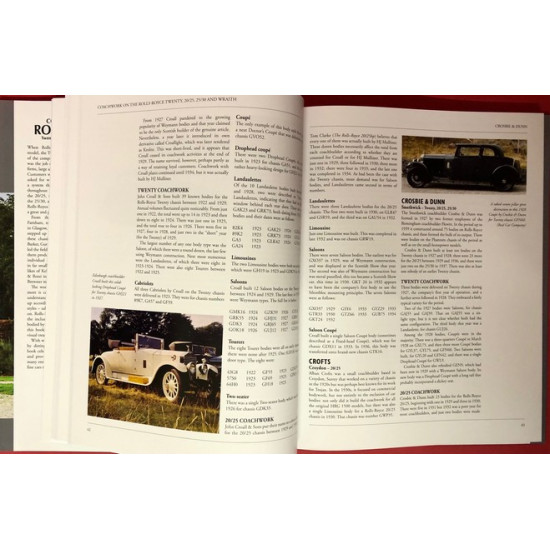Coachwork on Rolls-Royce - Twenty, 20/25, 25/30 and Wraith 1922-1939