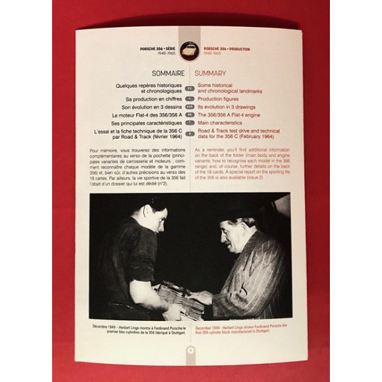 Porsche 356 Production 1948-1965 Mini Book Porsche 356 Production 1948-1965 Mini Book
