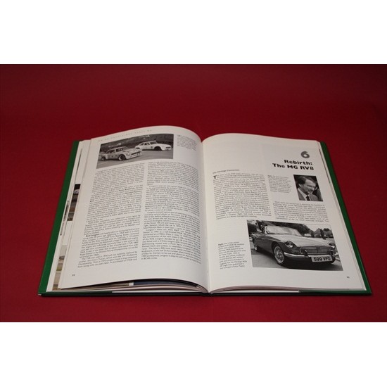 MG V8 Twenty-One Years on from Introduction to RV8. Signed by David Knowles