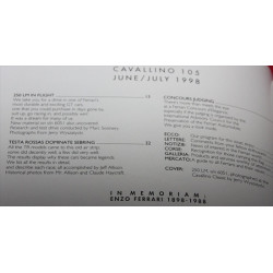 Cavallino Magazine No 105 June / July 1998