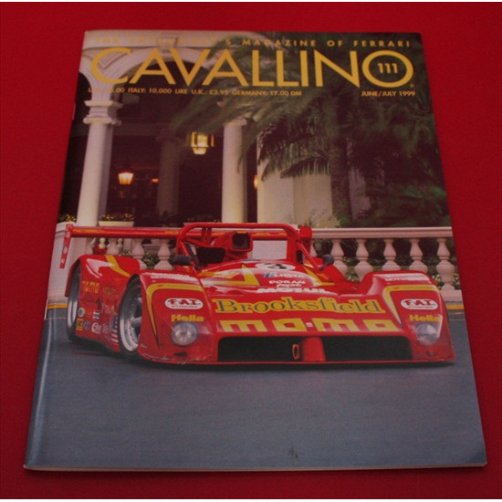 Cavallino Magazine No 111 June / July 1999