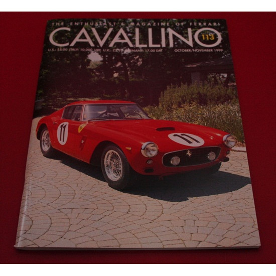 Cavallino Magazine No 113 October / November 1999 Cavallino Magazine No 113 October / November 1999