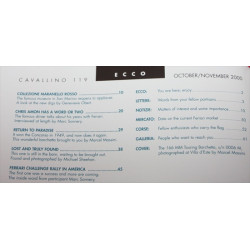 Cavallino Magazine No 119 October / November 2000