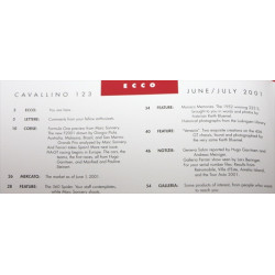 Cavallino Magazine No 123 June / July 2001 Cavallino Magazine No 123 June / July 2001