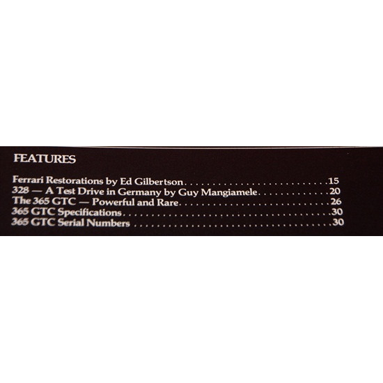 Cavallino Magazine  No 32  April / May 1986 