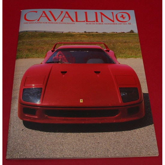 Cavallino Magazine No  41  October / November  1987