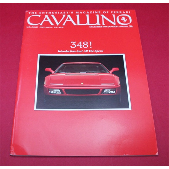 Cavallino Magazine No  54  December / January 1990