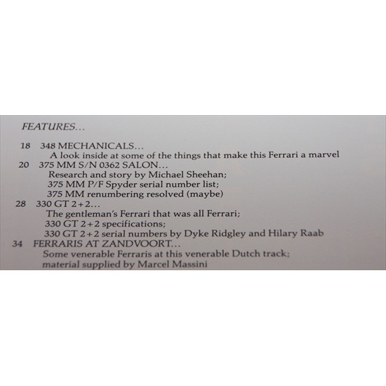 Cavallino Magazine No 57 June / July 1990 Cavallino Magazine No 57 June / July 1990