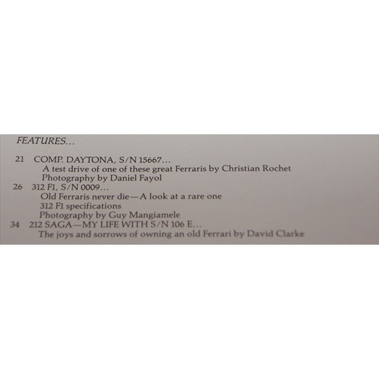 Cavallino Magazine No  59  October  / November 1990