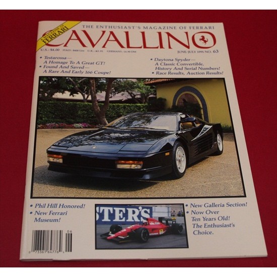 Cavallino Magazine No  63  June / July 1991