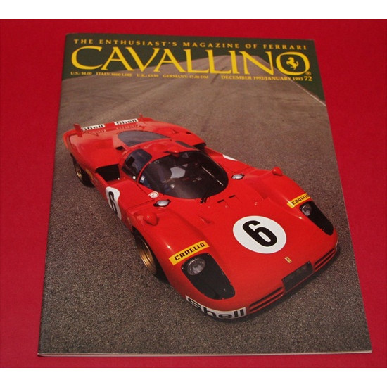 Cavallino Magazine No  72  December / January 1992 / 1993