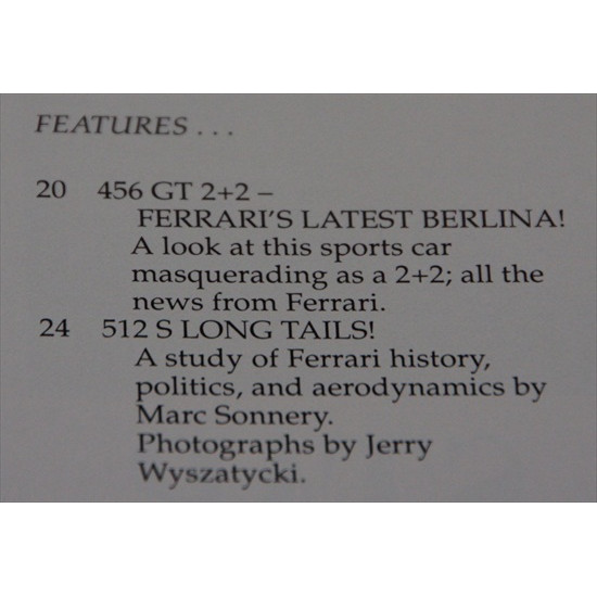 Cavallino Magazine No  72  December / January 1992 / 1993