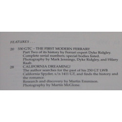 Cavallino Magazine No 76 August / September 1993 Cavallino Magazine No 76 August / September 1993