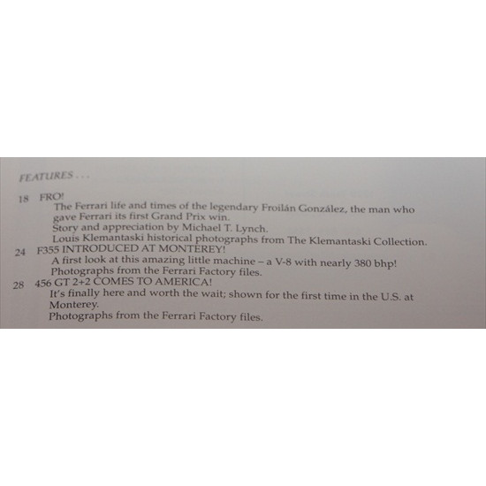 Cavallino Magazine No  83  October / November  1994