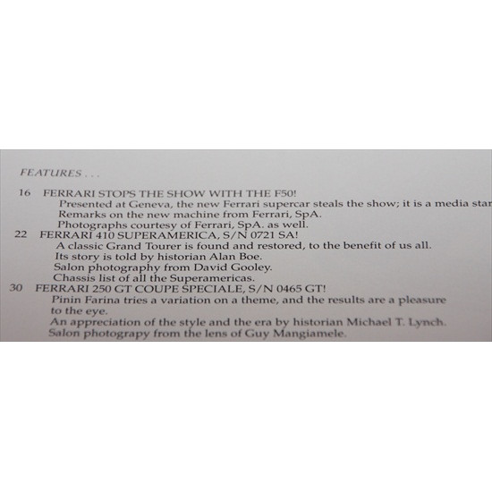 Cavallino Magazine No  87  June / July 1995