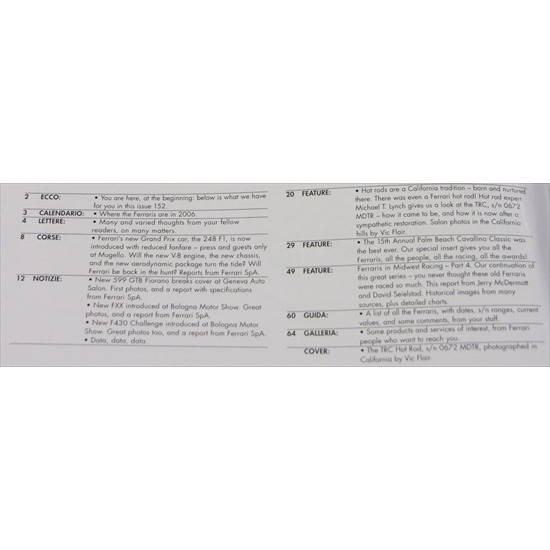 Cavallino Magazine No 152 April / May 2006