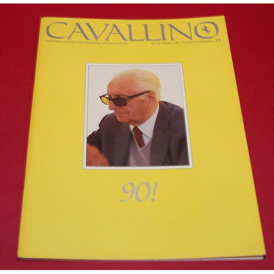 Cavallino Magazine No  43  February / March 1988