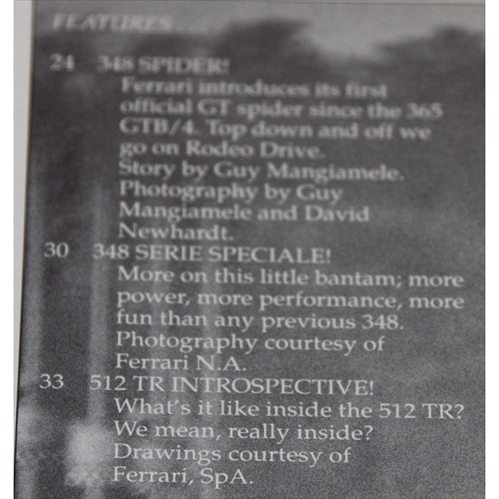 Cavallino Magazine No  74  April / May 1993