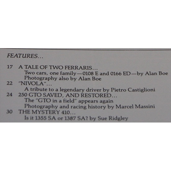 Cavallino Magazine No  60  December / January 1990 /1991