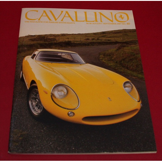 Cavallino Magazine No  40 August / September 1987