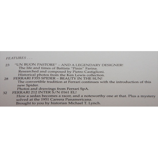 Cavallino Magazine No  88  August / September 1995