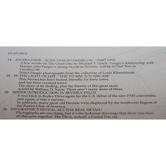 Cavallino Magazine No  89  October / November 1995