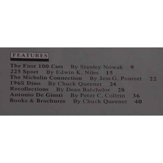 Cavallino Magazine  No  1   September / October 1978