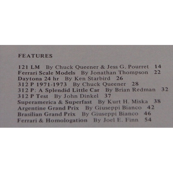 Cavallino Magazine  No  4   March / April 1979