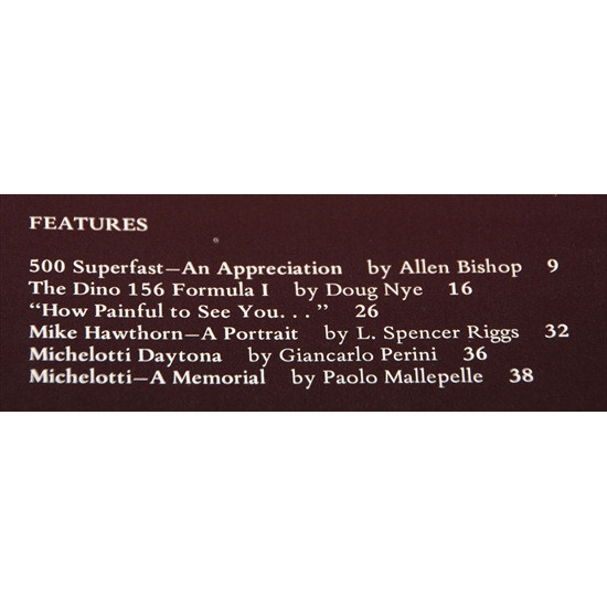 Cavallino Magazine  No 11  September / December  1980