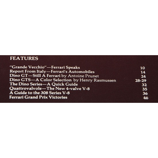 Cavallino Magazine  No 17 May / August  1983