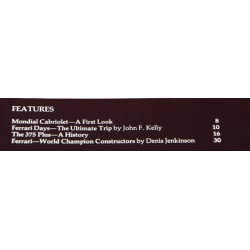 Cavallino Magazine  No 20  March / April  1984